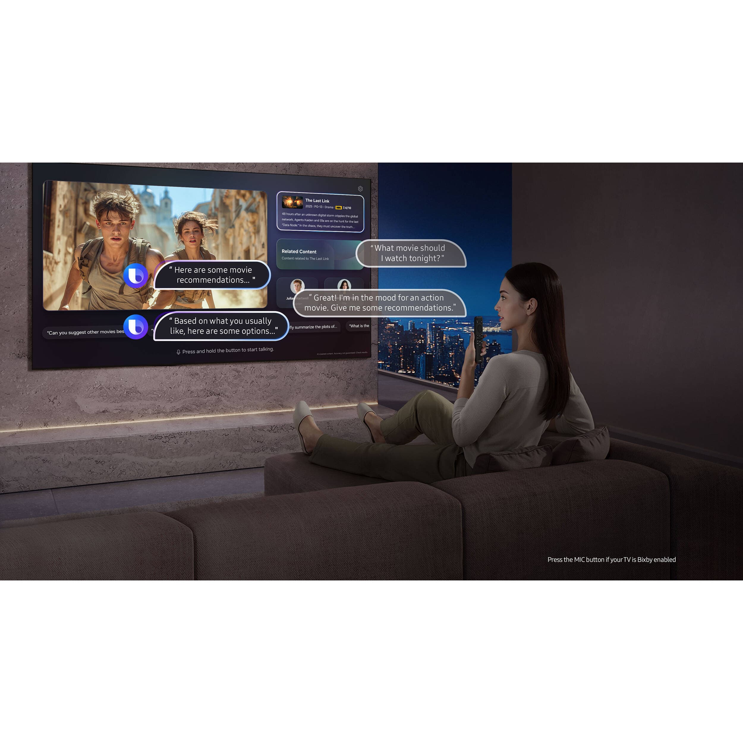 Samsung 65-inch Neo QLED 8K smart TV with 120 Hz refresh rate