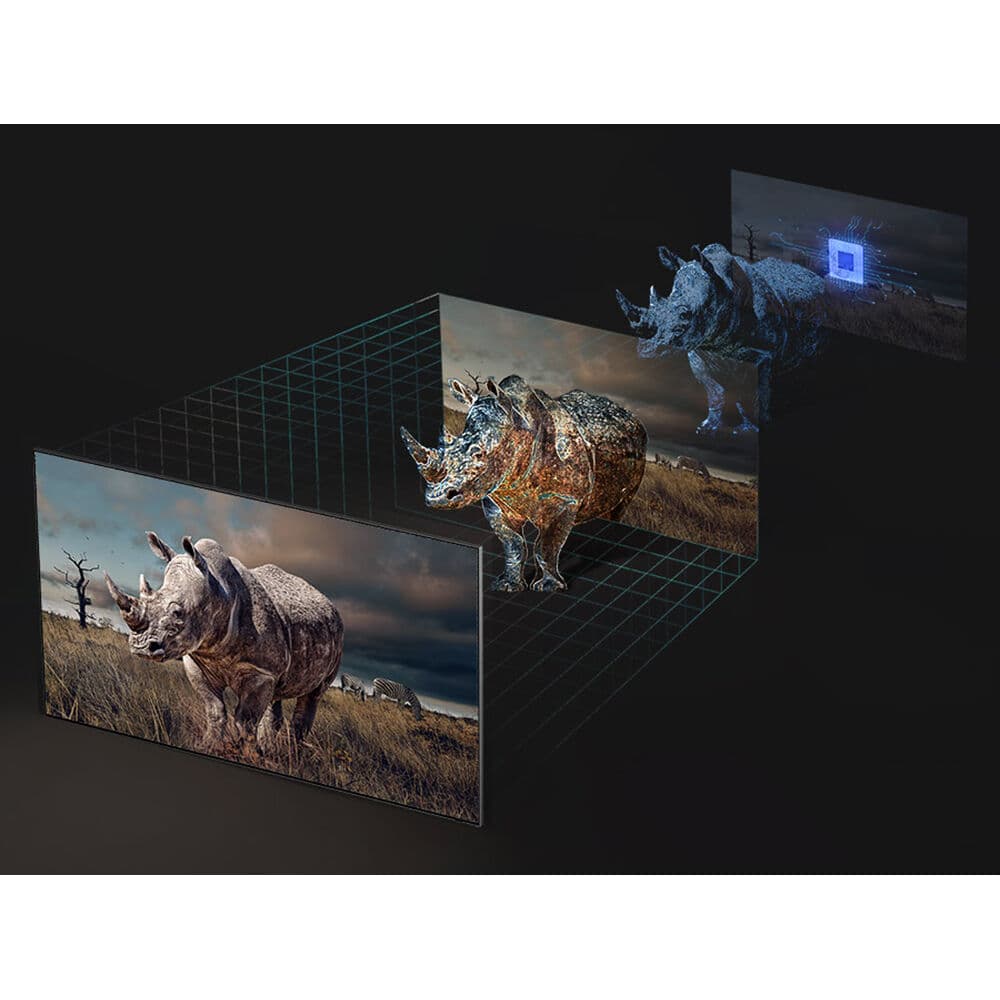 Samsung 65-inch OLED 4K smart TV with 120 Hz refresh rate for premium boardrooms and media spaces