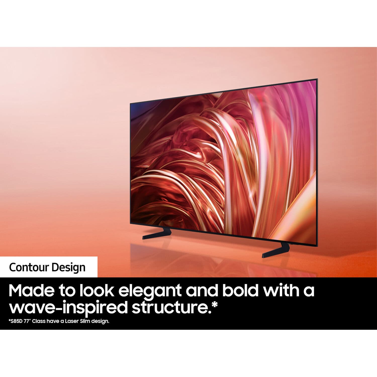 Samsung 65-inch OLED 4K smart TV with 120 Hz refresh rate for premium boardrooms and media spaces