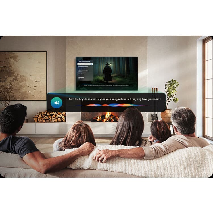 Samsung 75-inch Neo QLED 4K smart TV with 120Hz display