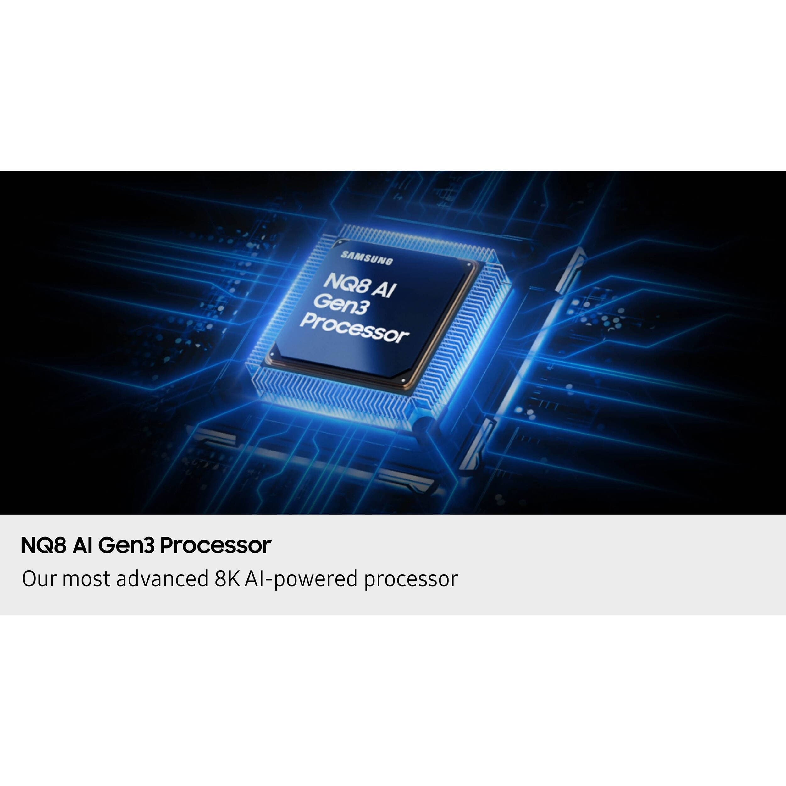 Samsung 75-inch Neo QLED 8K smart TV with 120Hz refresh rate