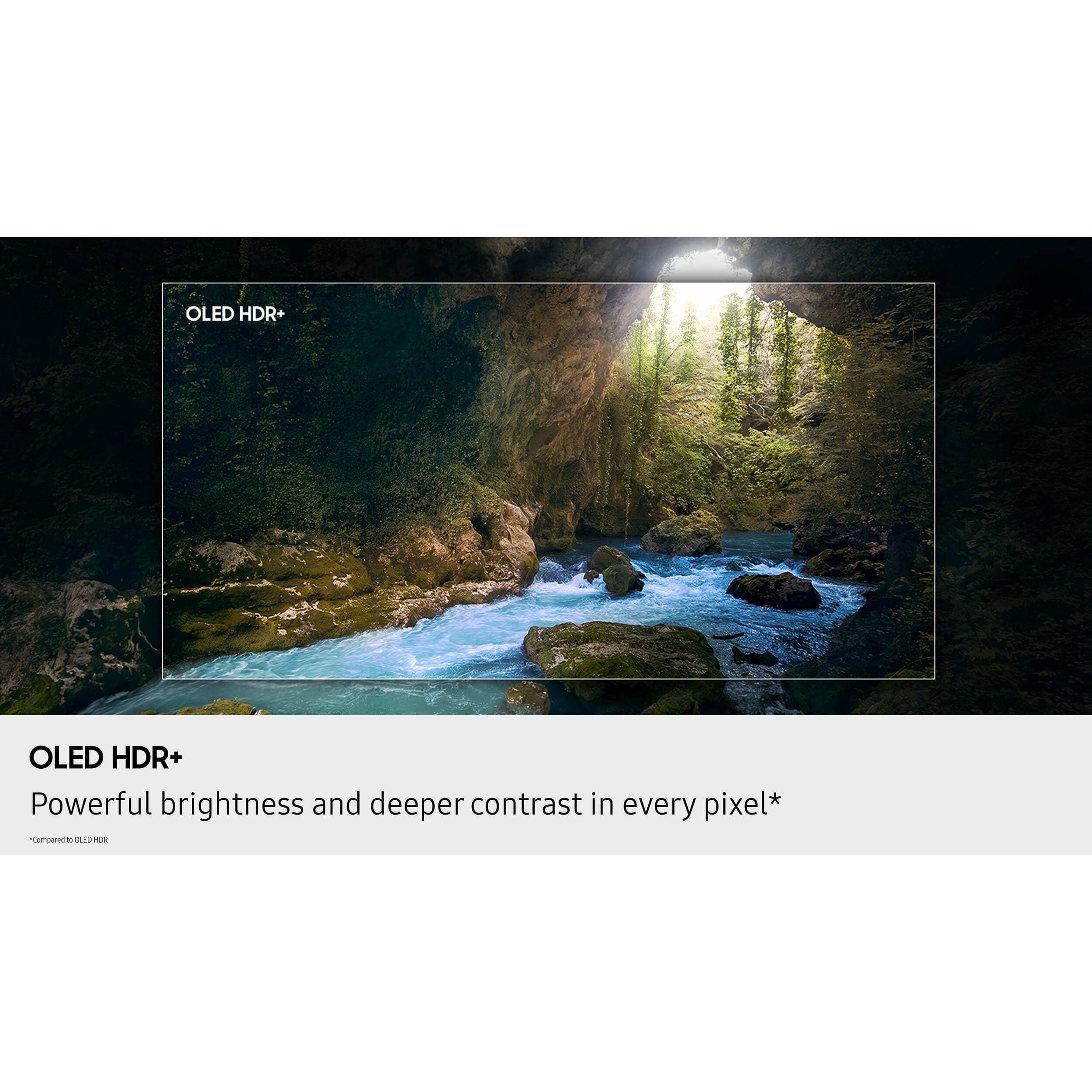 Samsung 77-inch OLED 4K Smart TV with 120 Hz refresh rate