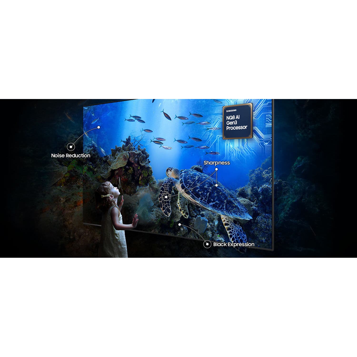 Samsung 98-inch Neo QLED 8K smart TV with 120Hz refresh rate