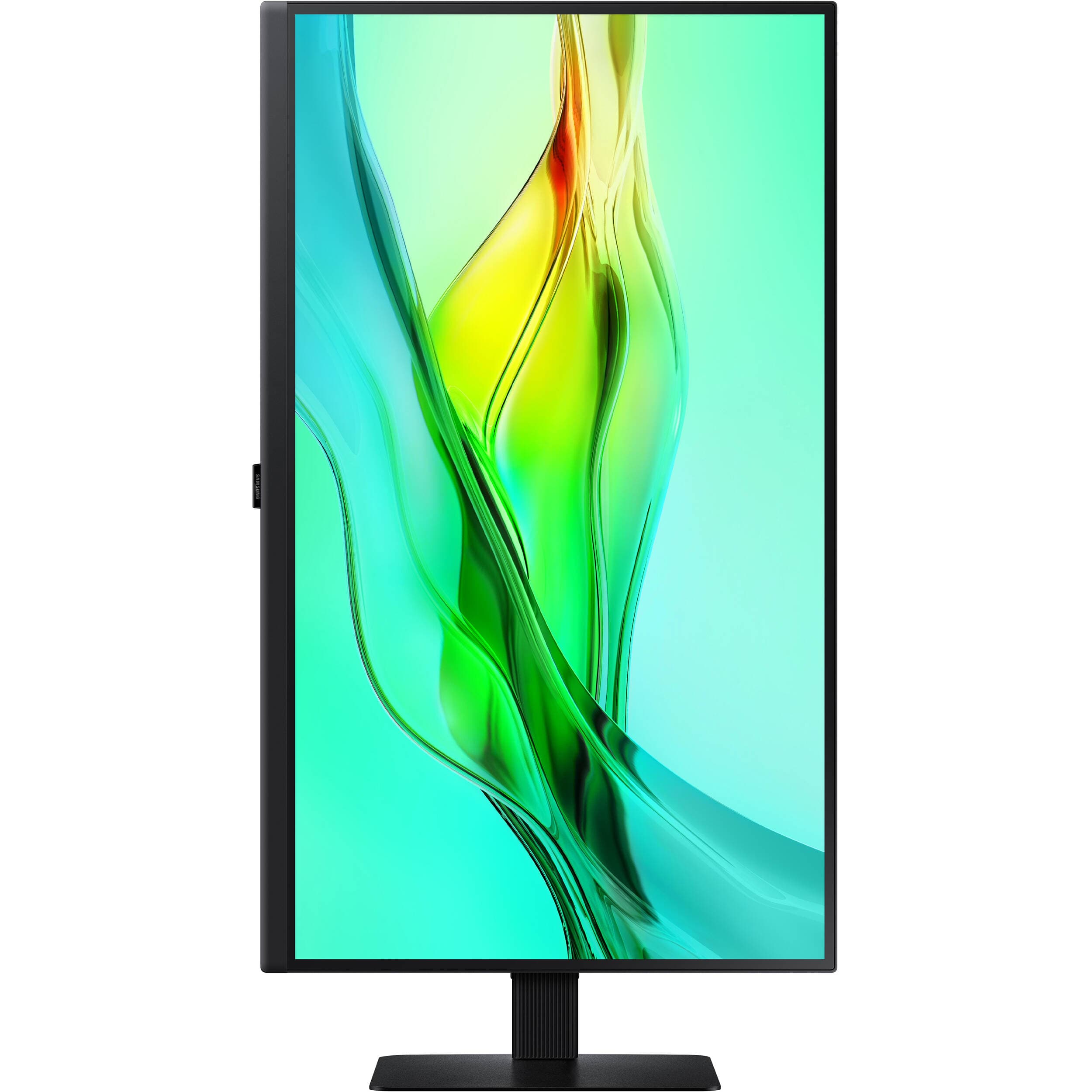 Samsung 27-inch QHD IPS monitor with USB-C, KVM, LAN, HDMI, DisplayPort, and adjustable stand