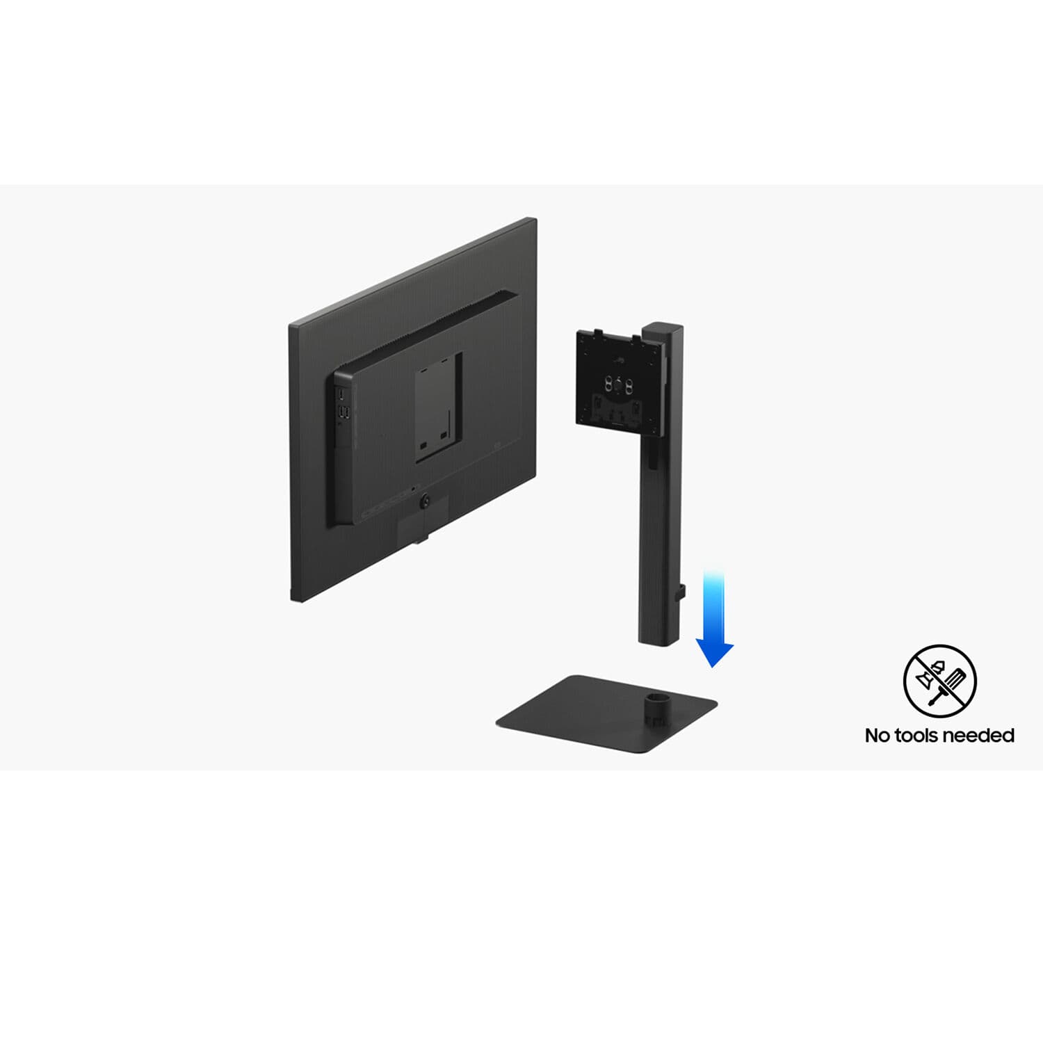 Samsung 32-inch WQHD IPS monitor with adjustable stand and USB hub