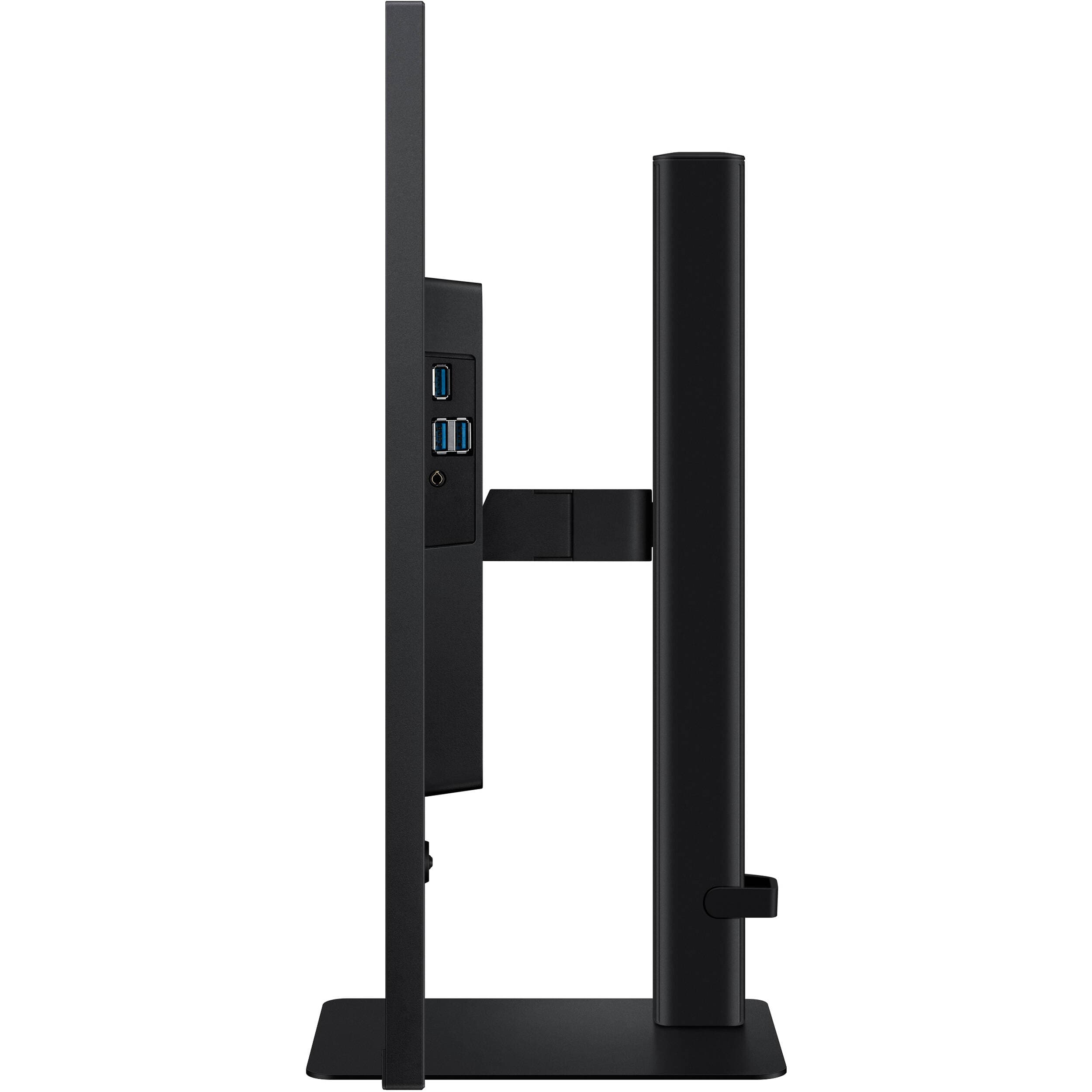 Samsung 32-inch WQHD IPS monitor with adjustable stand and USB hub