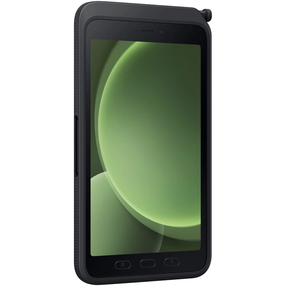 Samsung Galaxy Tab Active5 Enterprise Edition 8-inch rugged tablet in black and green