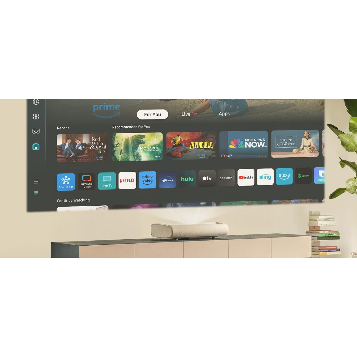 Samsung SP-LPU7DSAXXZA 4K 2,400 lumen single-laser projector for premium conference rooms