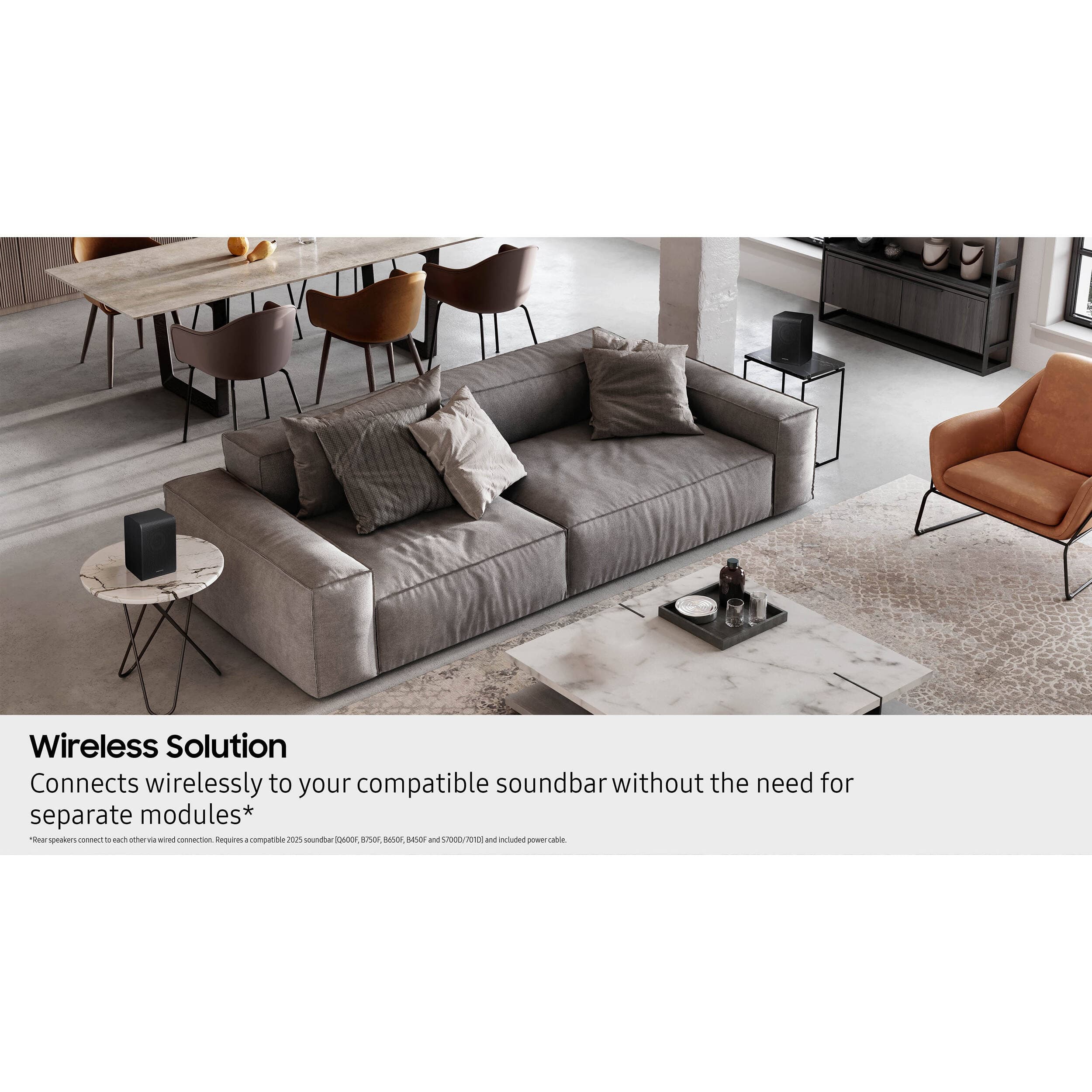 2.0 Ch 60W Rear Speaker view 4