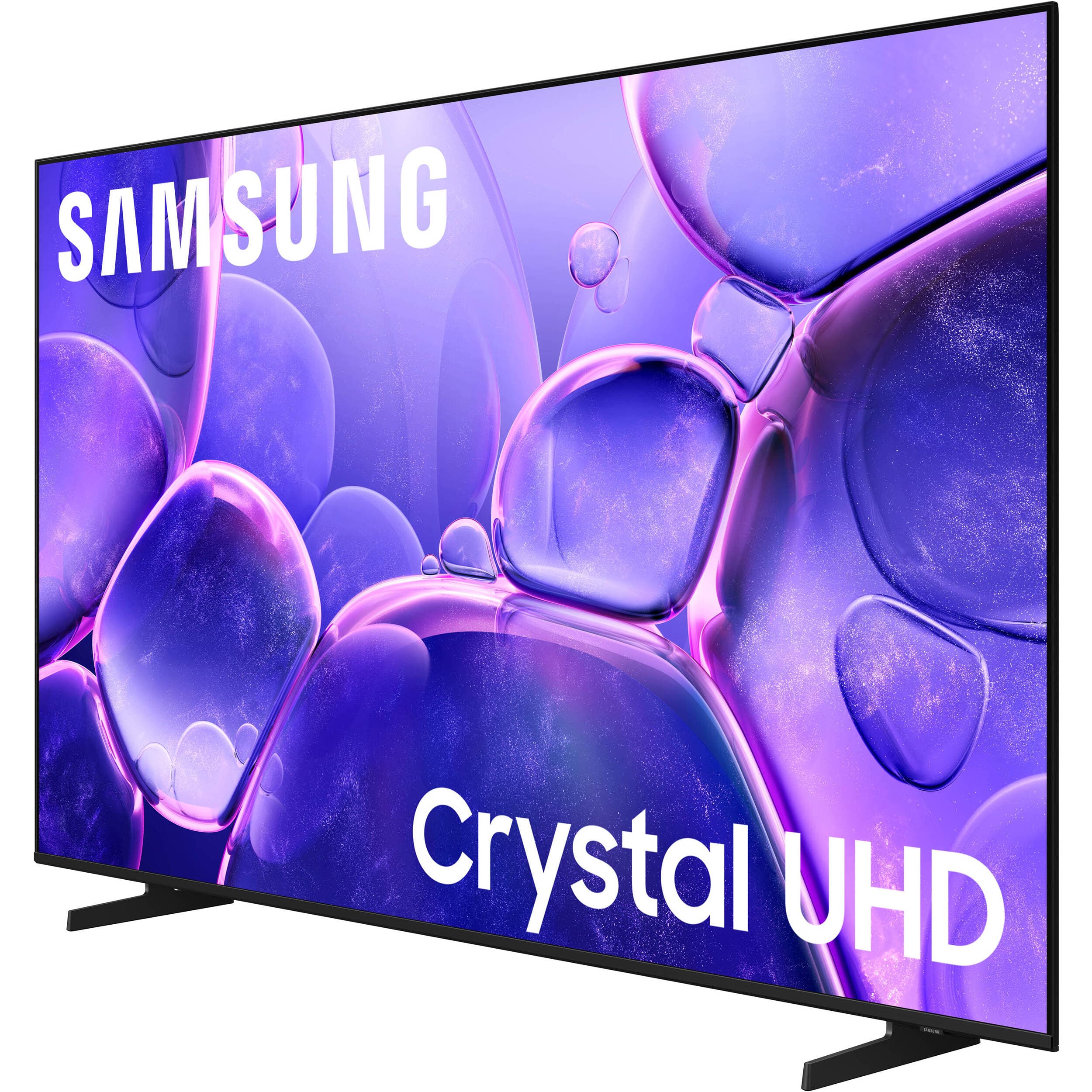 Samsung 75-inch 4K UHD smart TV with HDR and slim black bezel