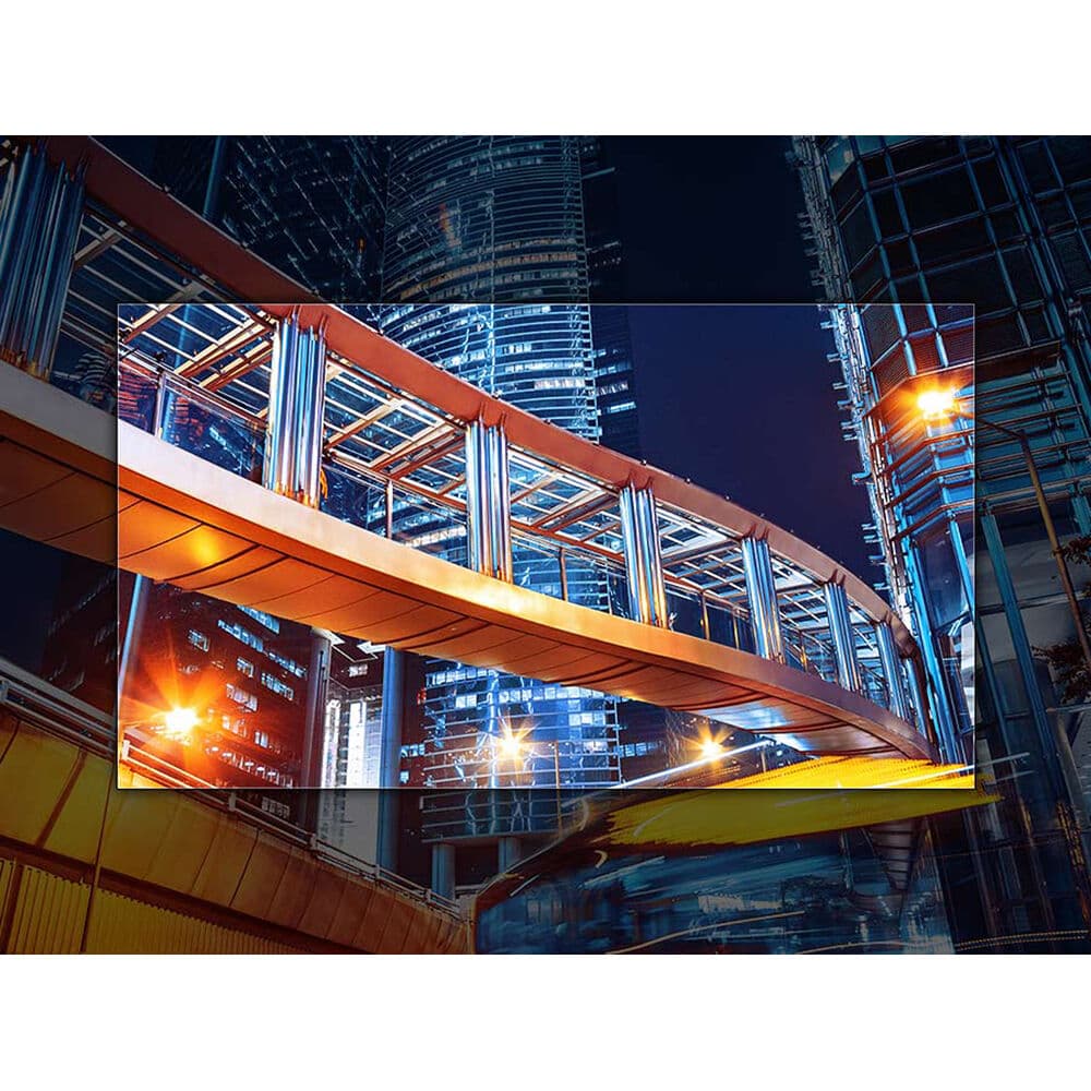 Samsung 98-inch 4K UHD smart TV with Tizen, HDR, and 120 Hz refresh rate