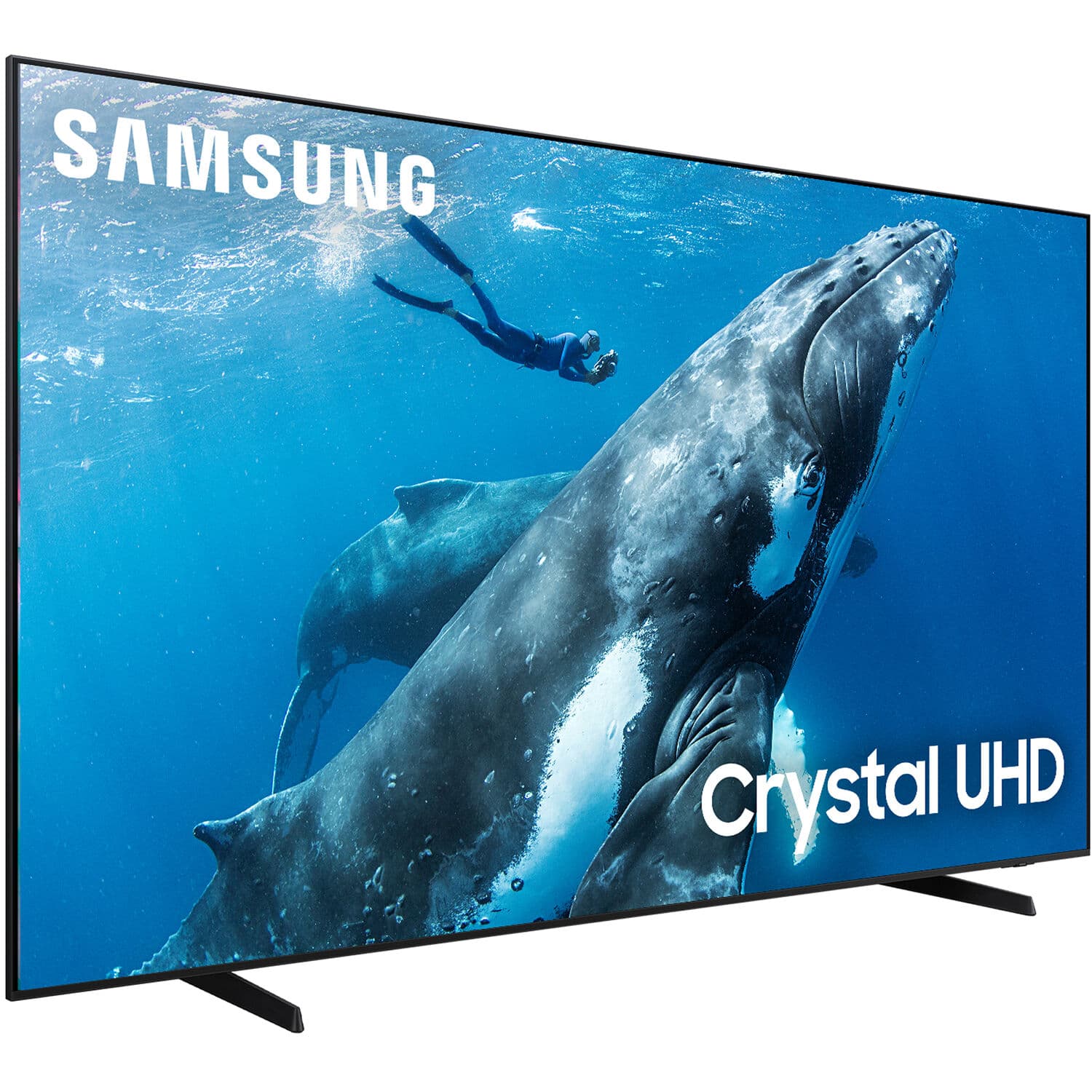 Samsung 98-inch 4K UHD smart TV with Tizen, HDR, and 120 Hz refresh rate