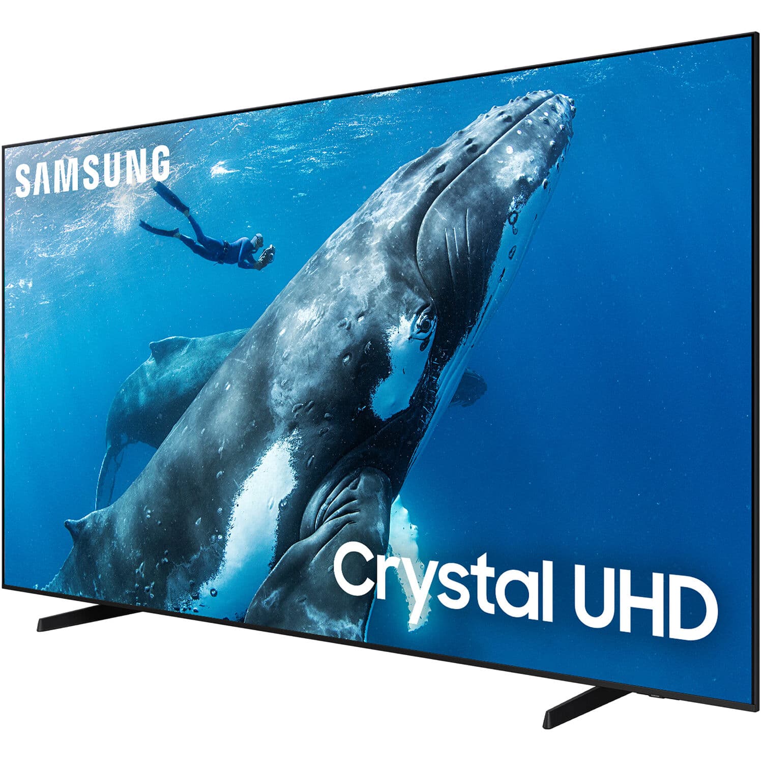 Samsung 98-inch 4K UHD smart TV with Tizen, HDR, and 120 Hz refresh rate