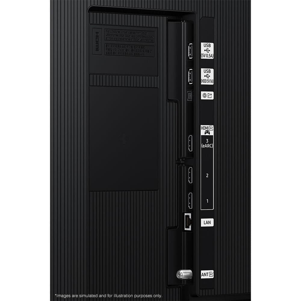 Samsung 98-inch 4K UHD smart TV with Tizen, HDR, and 120 Hz refresh rate