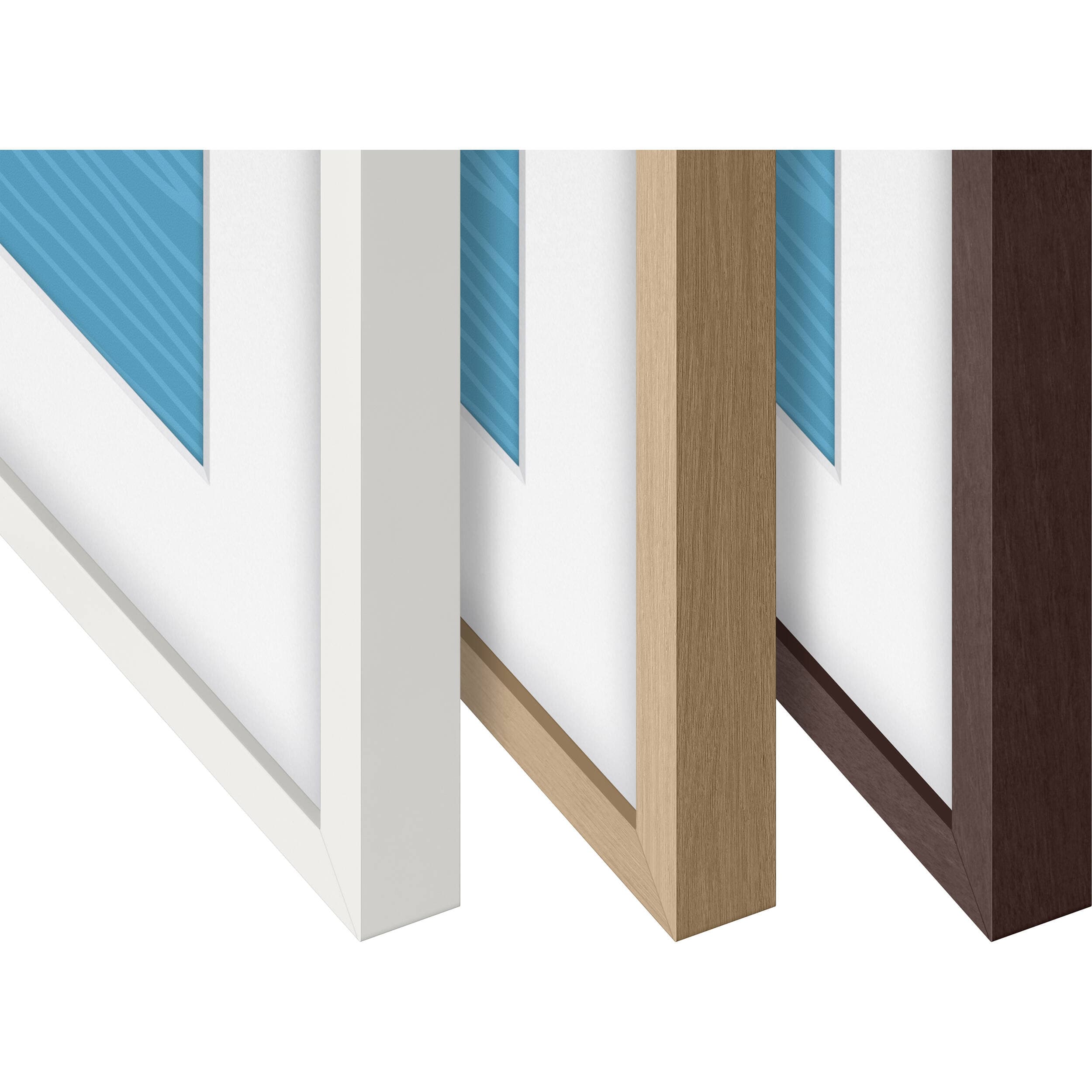 43" Customizable Bezel Teak view 7