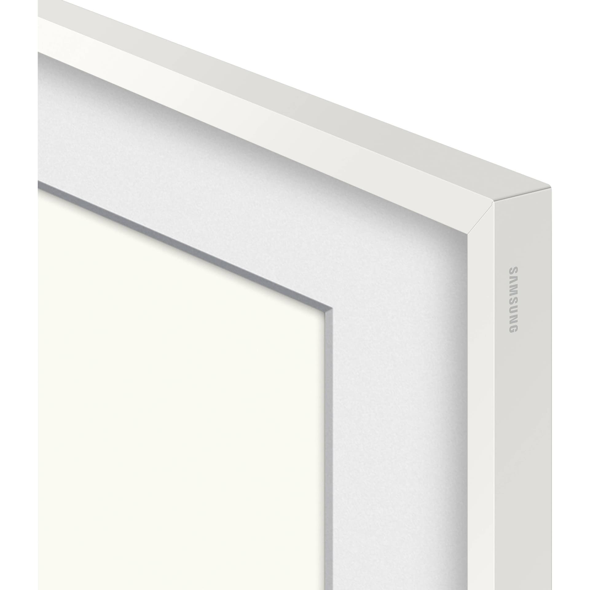 Samsung 55-inch The Frame customizable bezel in Modern White for 2021 models