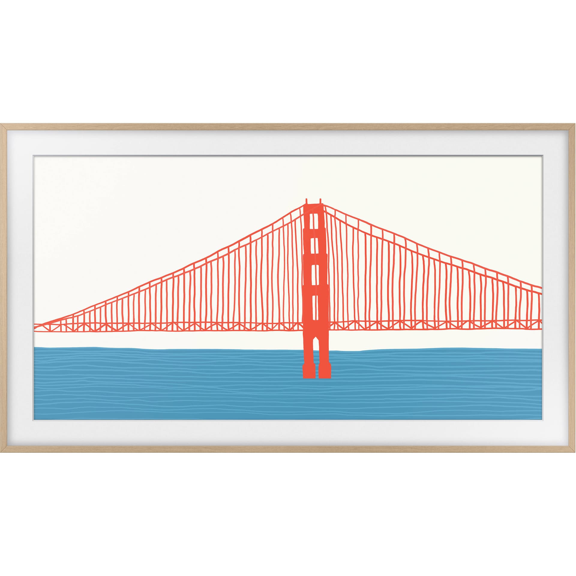 32" Customizable Bezel Teak view 3