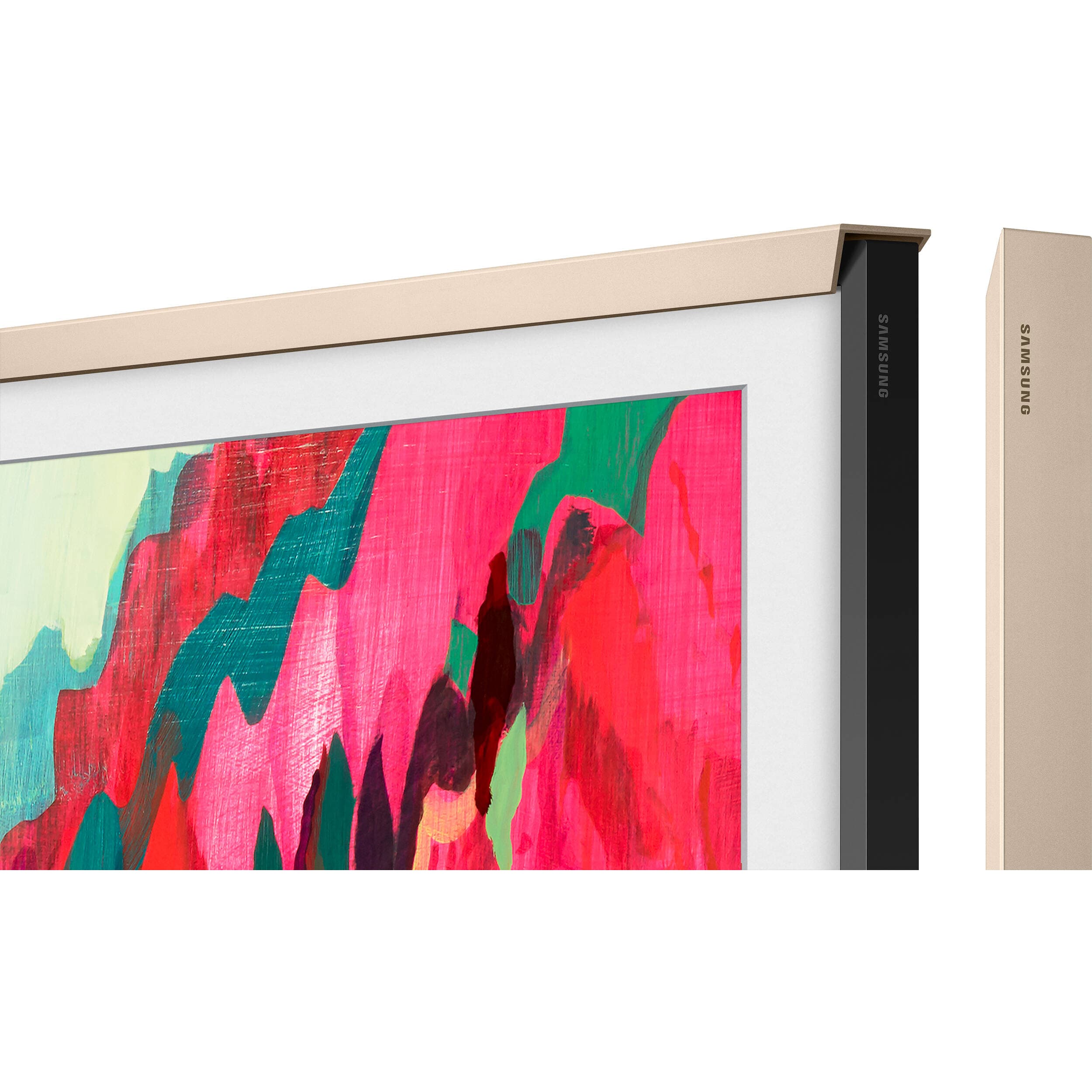 Samsung 65-inch Sand Gold Metal customizable bezel for The Frame
