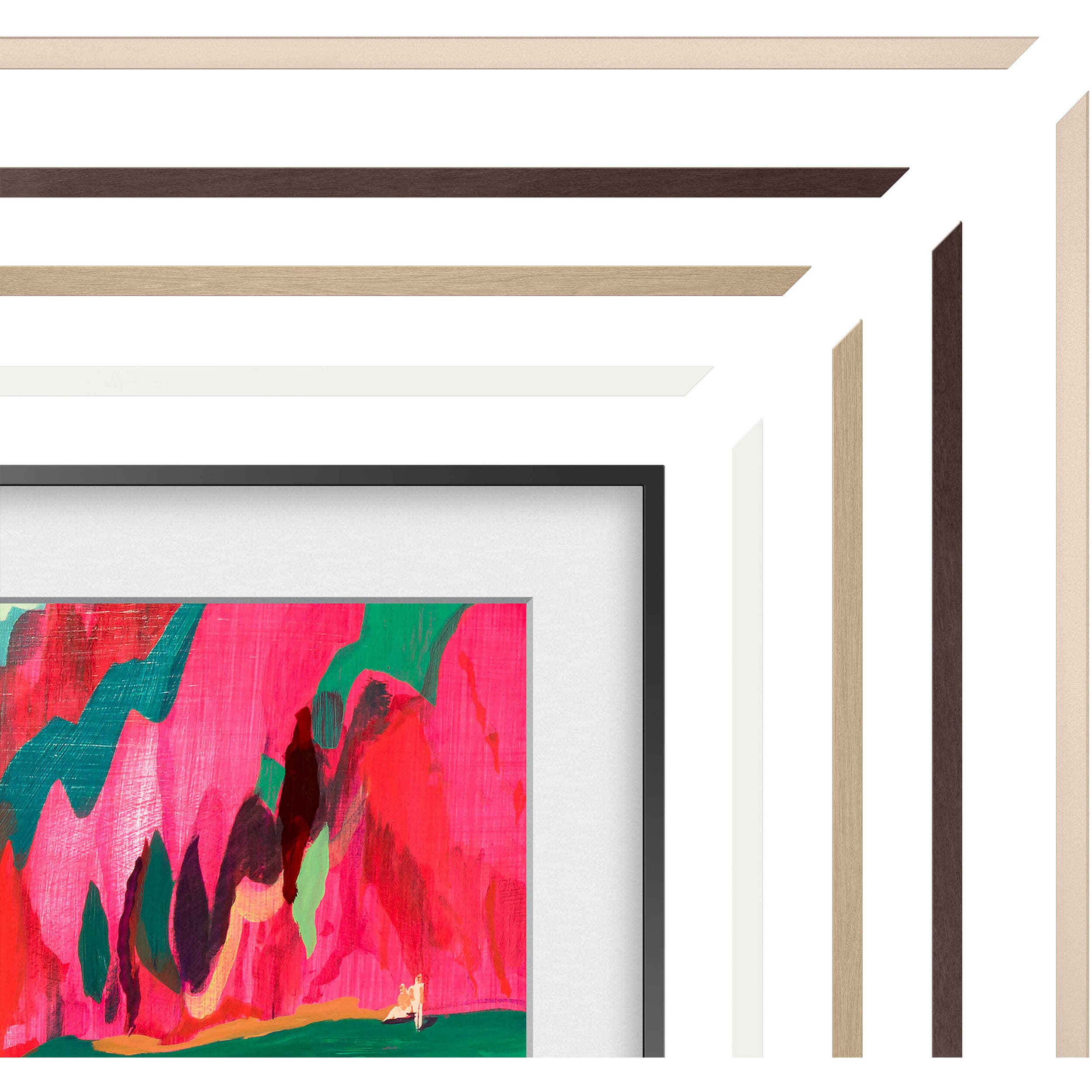 Samsung 65-inch Sand Gold Metal customizable bezel for The Frame