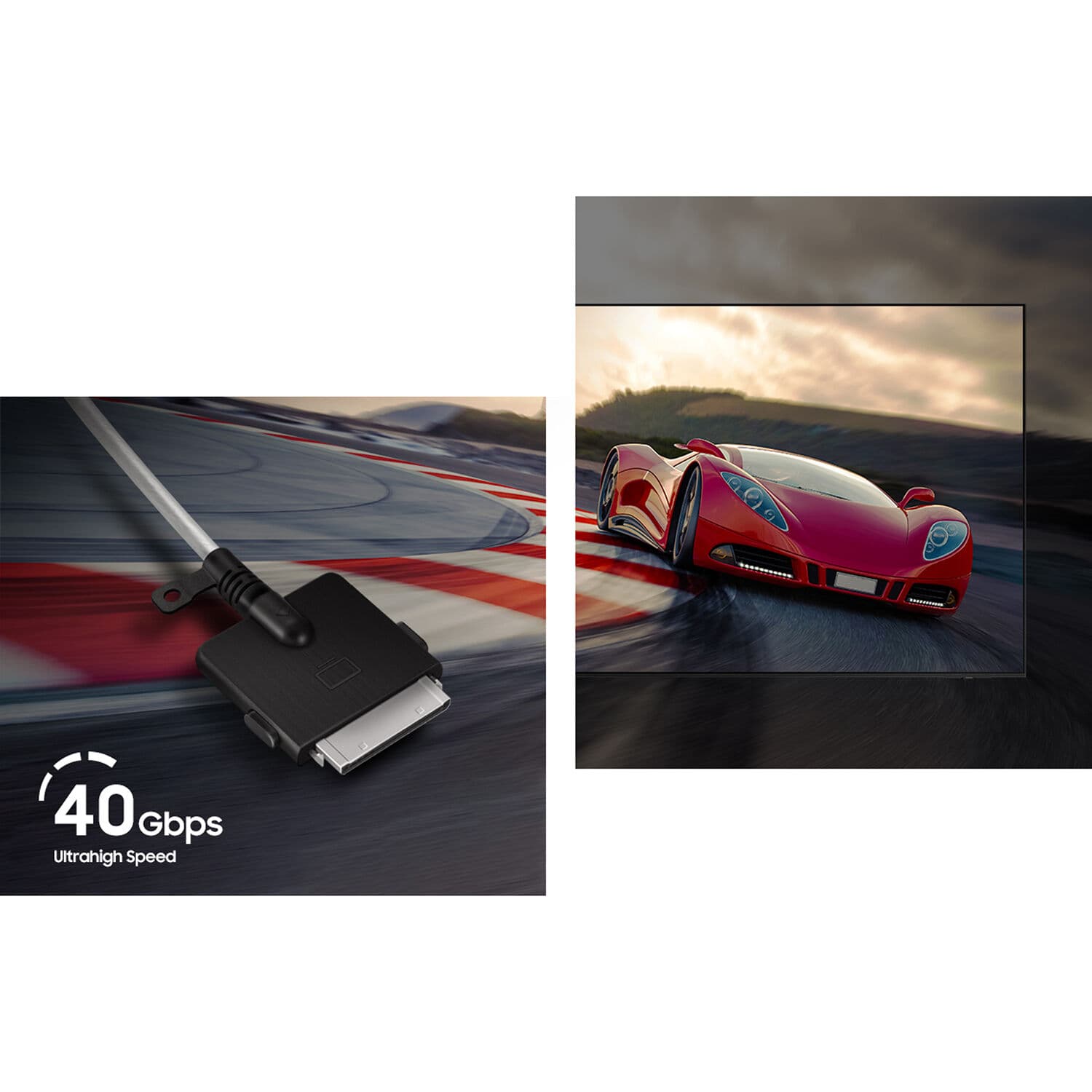 Samsung One Connect cable for OLED, 5 m, for 2024 S95D TVs