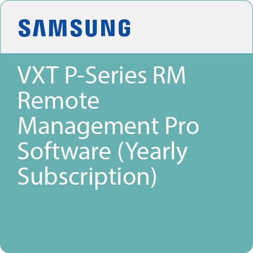 Samsung VXT RM P Series yearly remote management license for centralized signage control