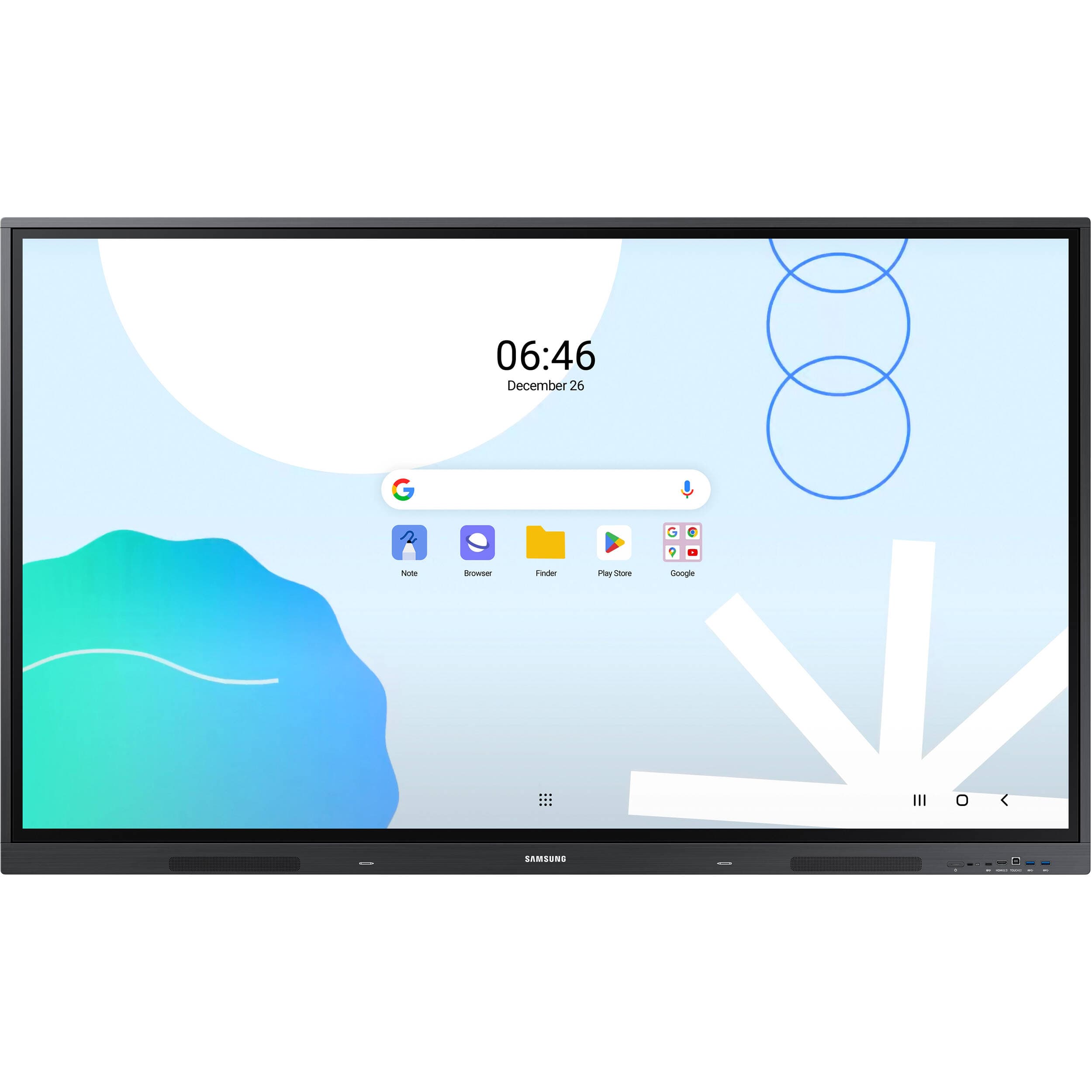 Samsung WA65D 65" Android Interactive Commercial Display | 65-inch, Interactive, Signage