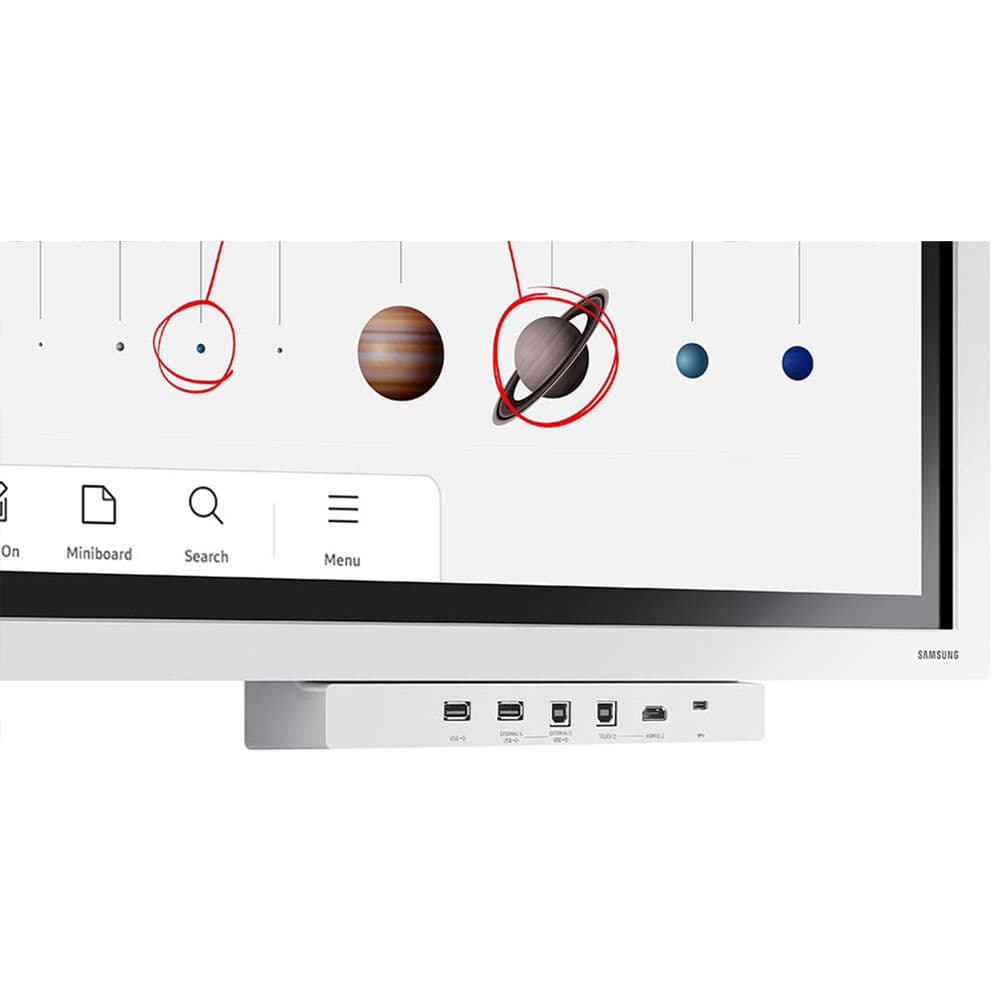 Samsung WM65B 65-inch interactive flat panel Flip Pro digital flipchart for meetings