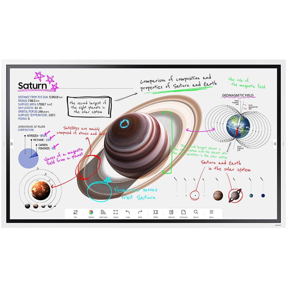 Samsung WM65B 65-inch interactive flat panel Flip Pro digital flipchart for meetings
