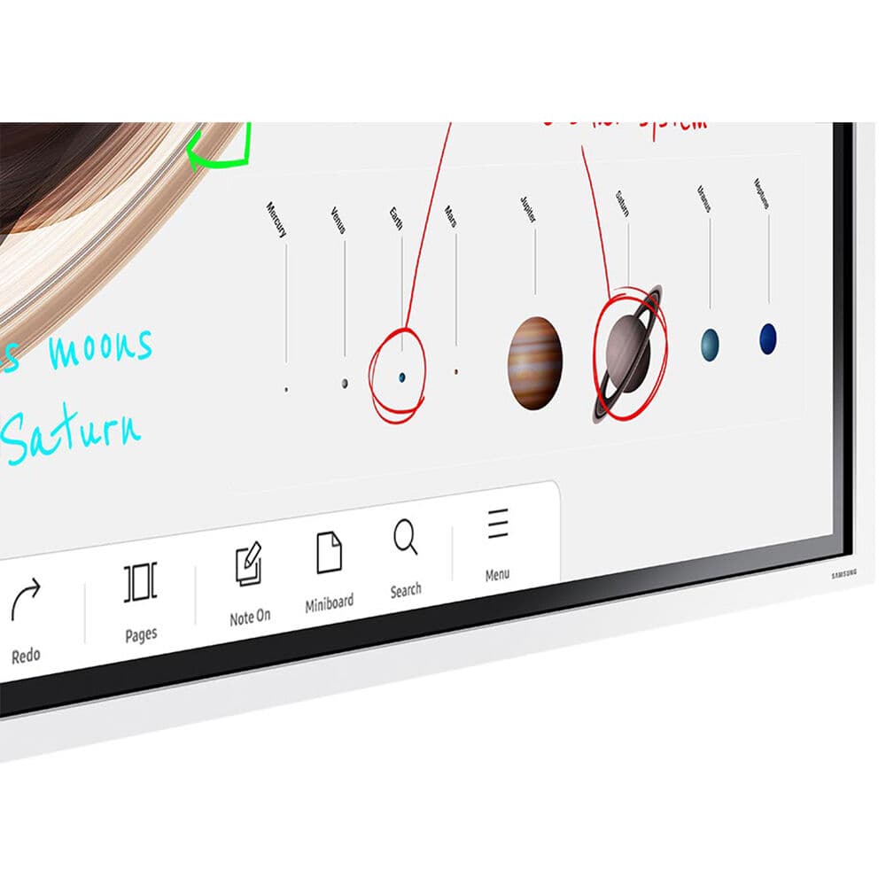 Samsung WM65B 65-inch interactive flat panel Flip Pro digital flipchart for meetings