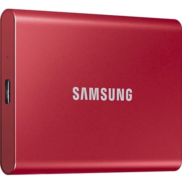 Samsung T7 Portable SSD 2TB USB 3.2 Red | External Storage