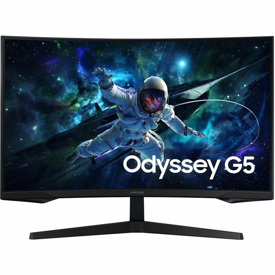Samsung Odyssey G55C 32 in QHD Curved Monitor | 1000R, Gaming