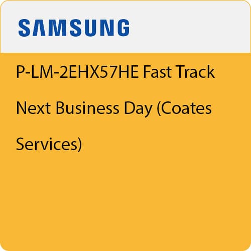Samsung Next Business Day Fast Track Only P-LM-2EHX57HE | Next-Day Exchange, McDonald's Only
