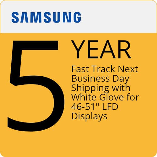 FastTrack WG 5Yr 46 51LFD Samsung | White Glove Deployment Service